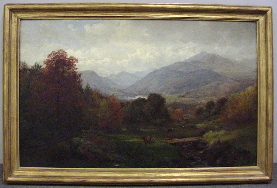 Vale do Bouquet, montanhas Adirondack - William Trost Richards