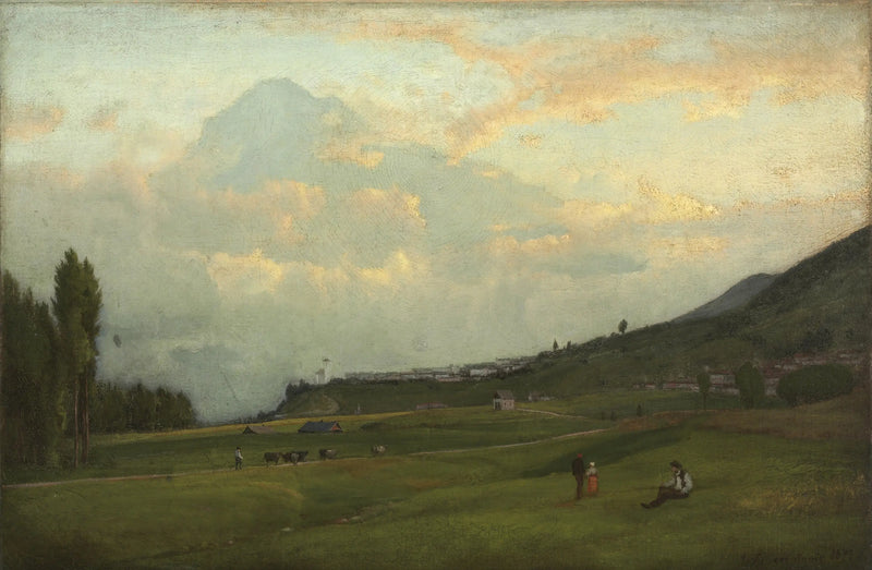 Vale do Cadore, Itália - George Inness
