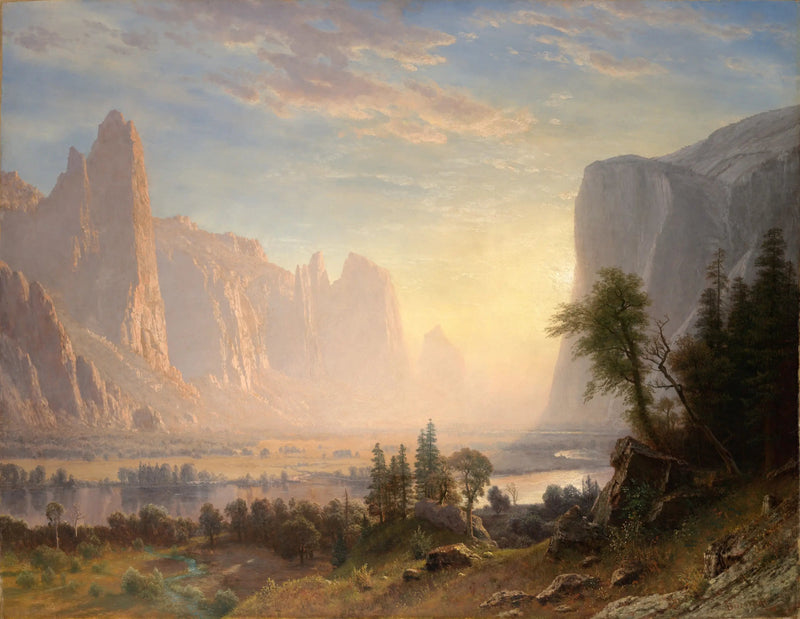Vale do Yosemite - Albert Bierstadt