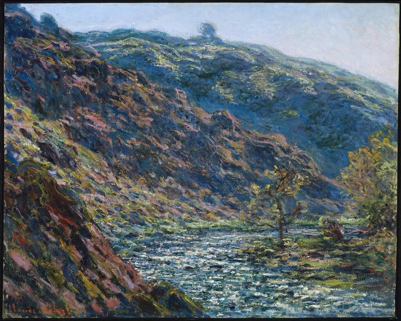 O Petite Creuse Valley W1230 - Claude Monet