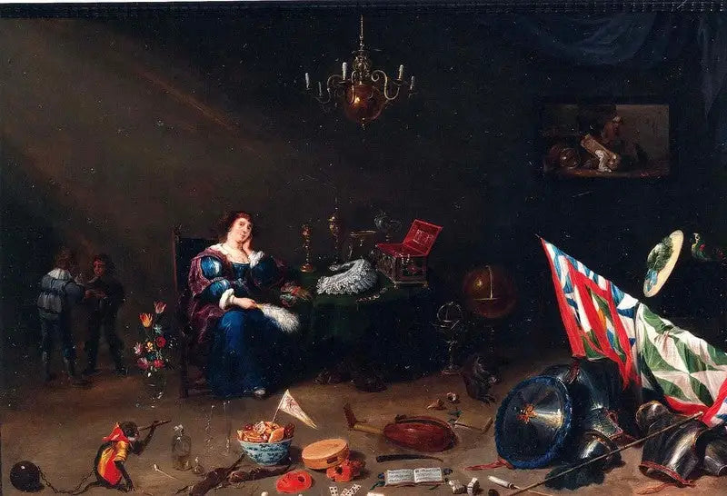 Bancada de banheiro - David Teniers Júnior