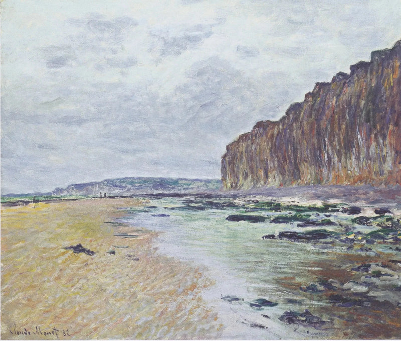 Varengeville, maré baixa W723 - Claude Monet