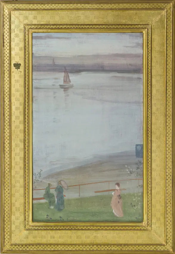 Variações em roxo e verde - James Abbott McNeill Whistler