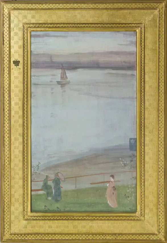 Variações em roxo e verde - James Abbott McNeill Whistler
