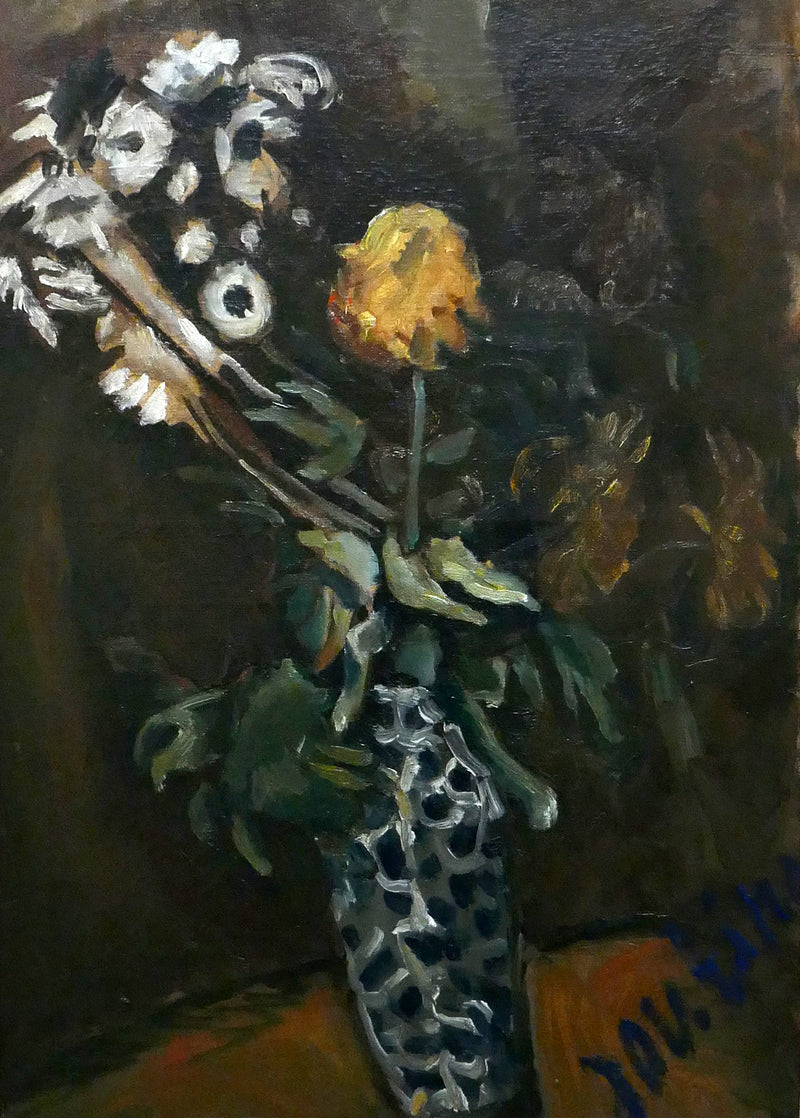 Vaso de flores - Chaim Soutine