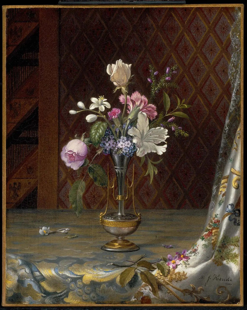 Vaso de flores variadas - Martin Johnson Heade