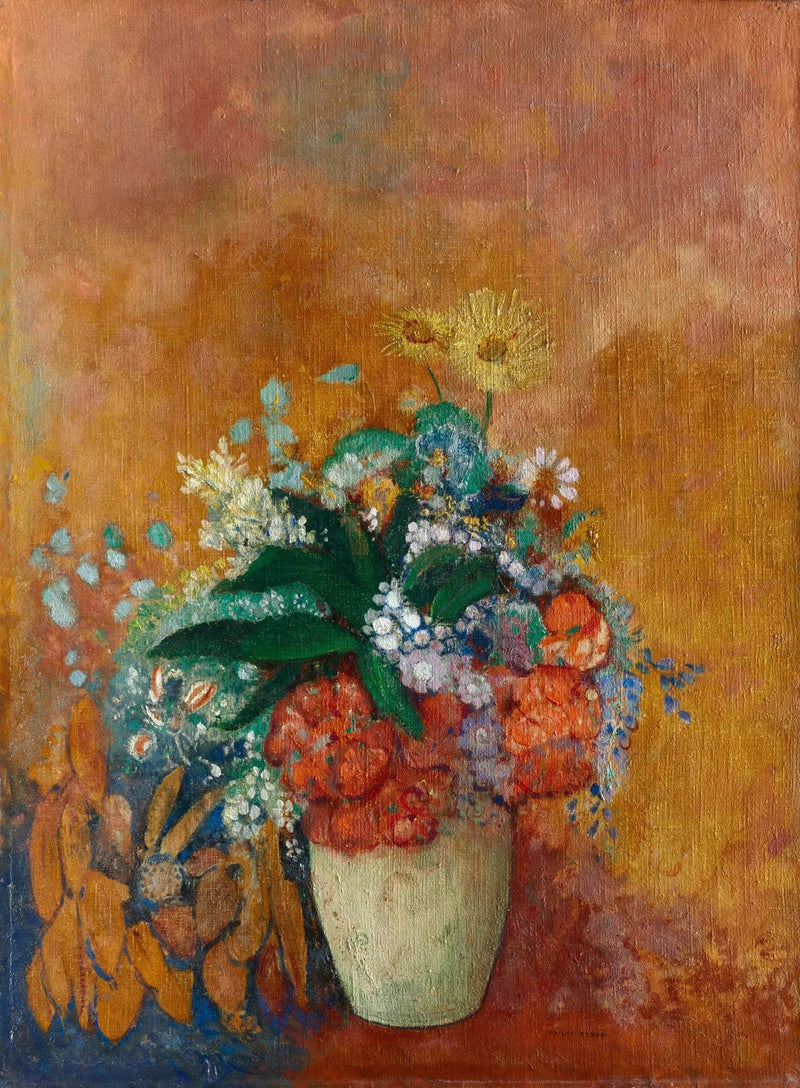 Vaso de flores - Odilon Redon