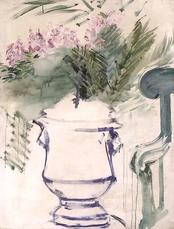 Vaso de jardim - Édouard Manet