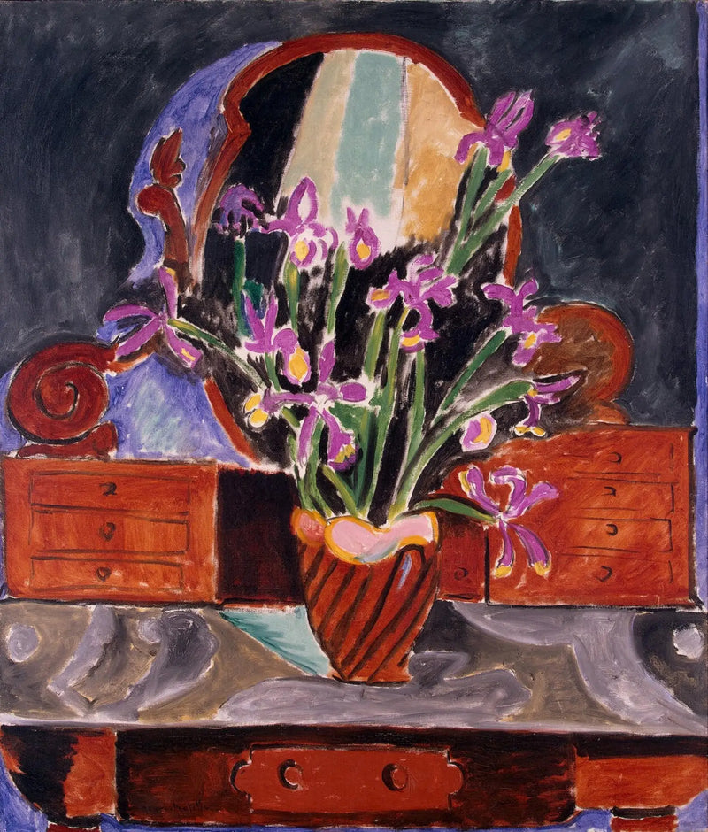 Vaso de íris - Henri Matisse