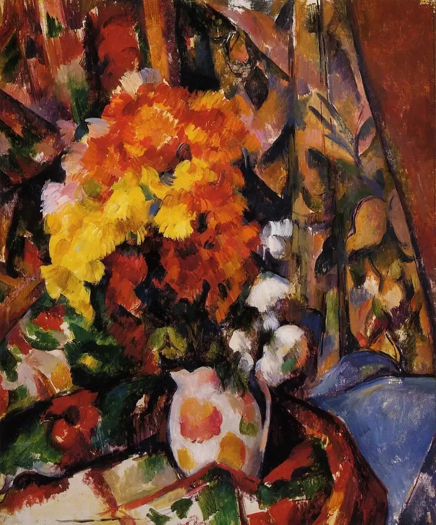 Vaso florido - Paul Cézanne