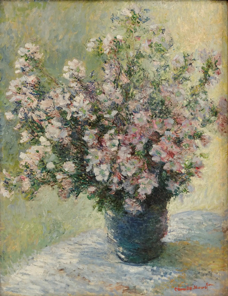 Vaso de flores W626 - Claude Monet