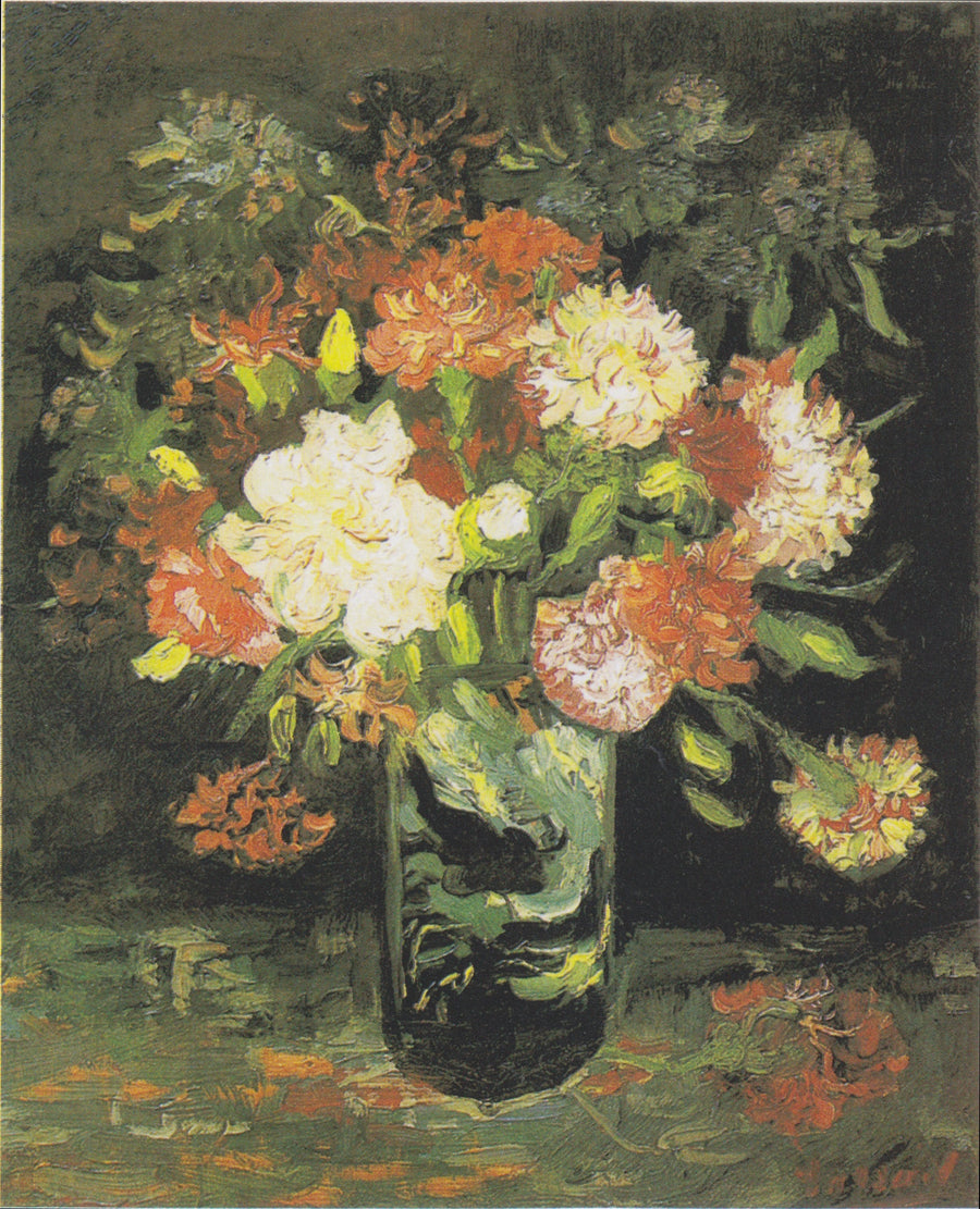 Vaso com cravos - Vincent van Gogh