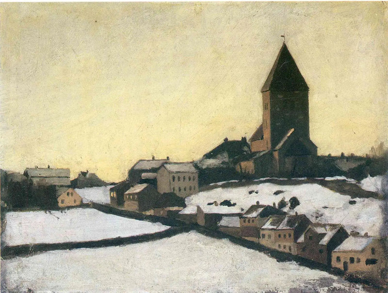 Vigilância Igreja de Aker - Edvard Munch
