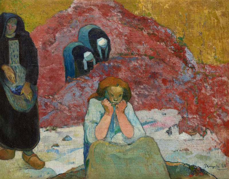 Vindimas em Arles ou Misérias Humanas - Paul Gauguin