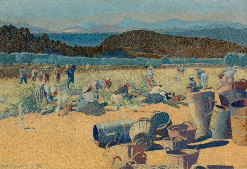 Colheitas (Var) - Henri-Edmond Cross