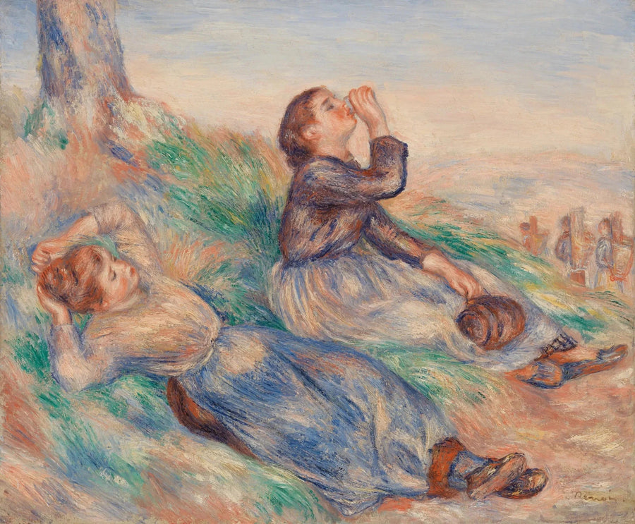 Vindimadoras - Pierre-Auguste Renoir