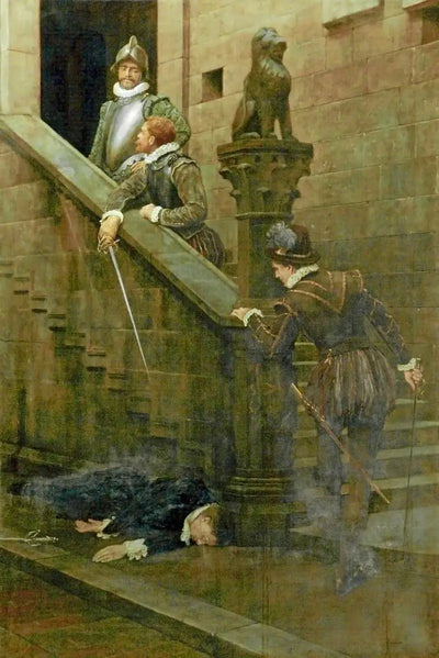 Reproduction du tableau « Vendetta de John Collier » par Alpha Reproduction en peinture à l’huile