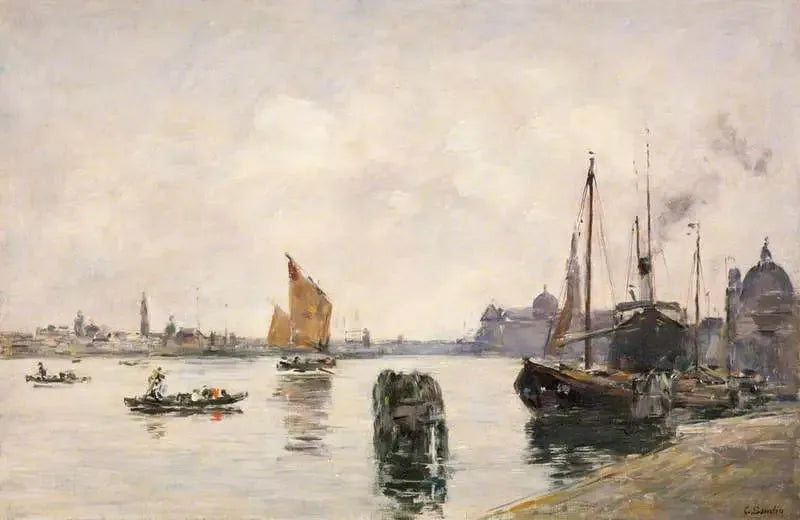 Veneza - Eugène Boudin