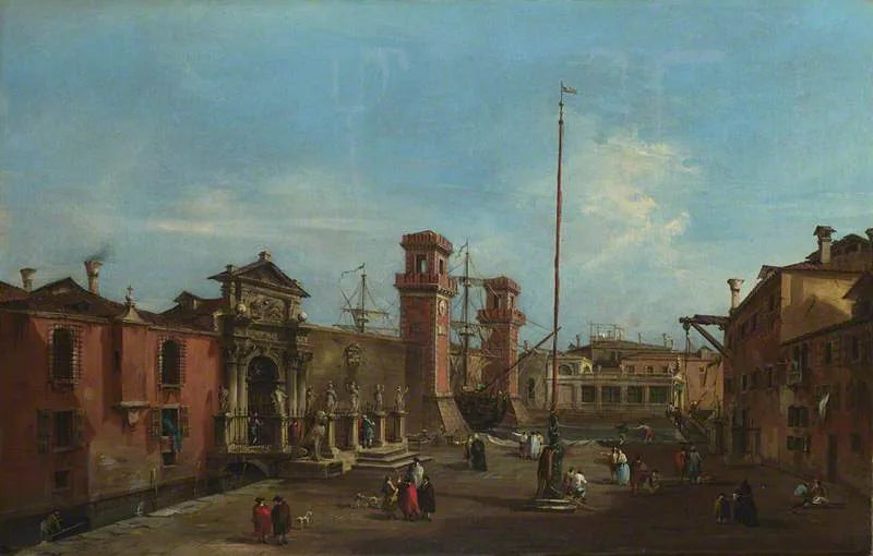 Veneza: O Arsenal - Francesco Guardi