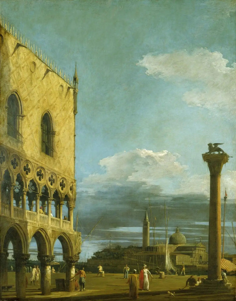 Veneza: a Piazzetta em direção a San Giorgio Maggiore - Canaletto