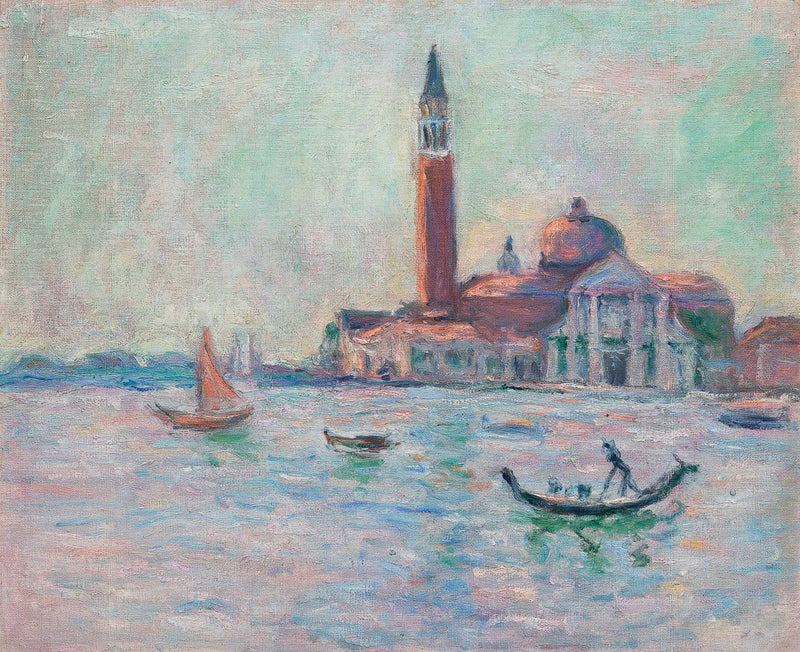 Veneza, La Salute - Blanche Hoschede Monet