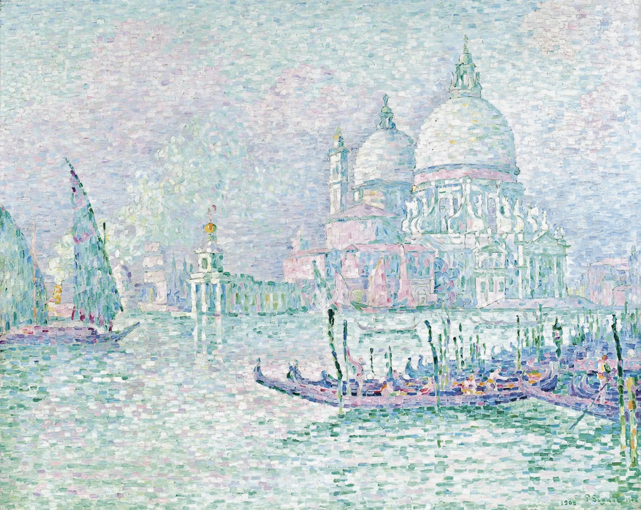 Veneza. a Salute. Verde - Paul Signac