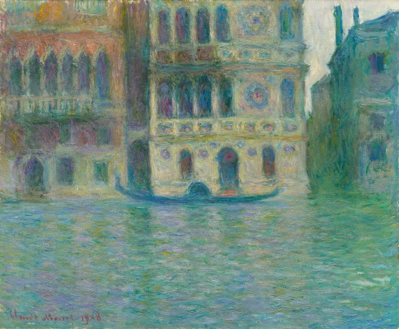 Veneza, Palazzo Dario W1757 - Claude Monet