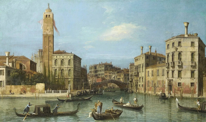 Veneza: San Geremia e a foz do Cannaregio - Canaletto