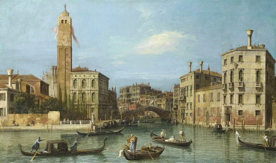 Veneza: San Geremia e a foz do Cannaregio - Canaletto