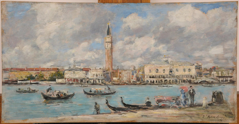 Veneza. San Giorgio - Eugène Boudin