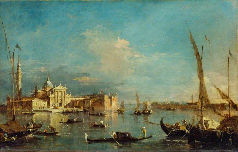 Veneza: San Giorgio Maggiore com a Giudecca - Francesco Guardi