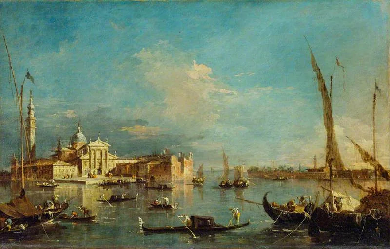 Veneza: San Giorgio Maggiore com a Giudecca - Francesco Guardi