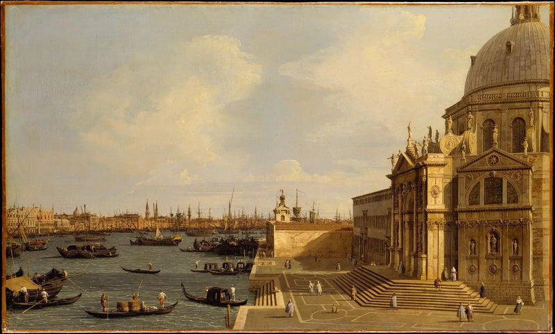 Veneza: Santa Maria della Salute - Canaletto