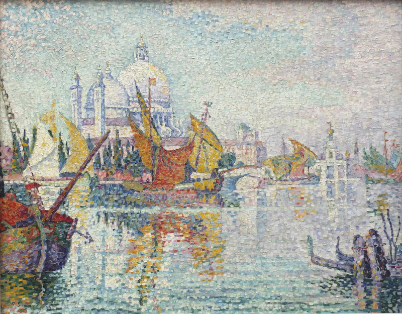 Veneza, Santa Maria della Salute - Paul Signac