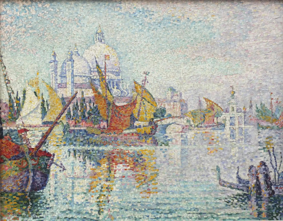 Veneza, Santa Maria della Salute - Paul Signac