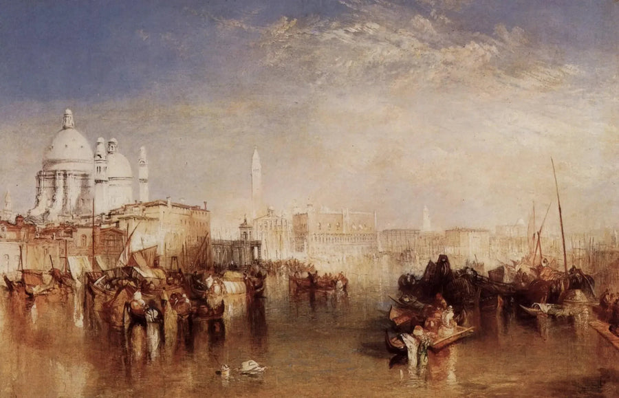 Veneza, vista do canal da Giudecca - J. M. W. Turner