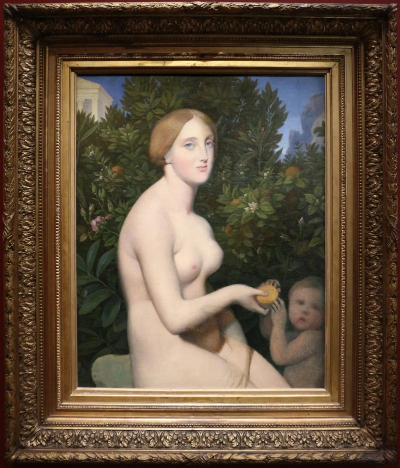 Vênus em Pafos - Jean-Auguste-Dominique Ingres