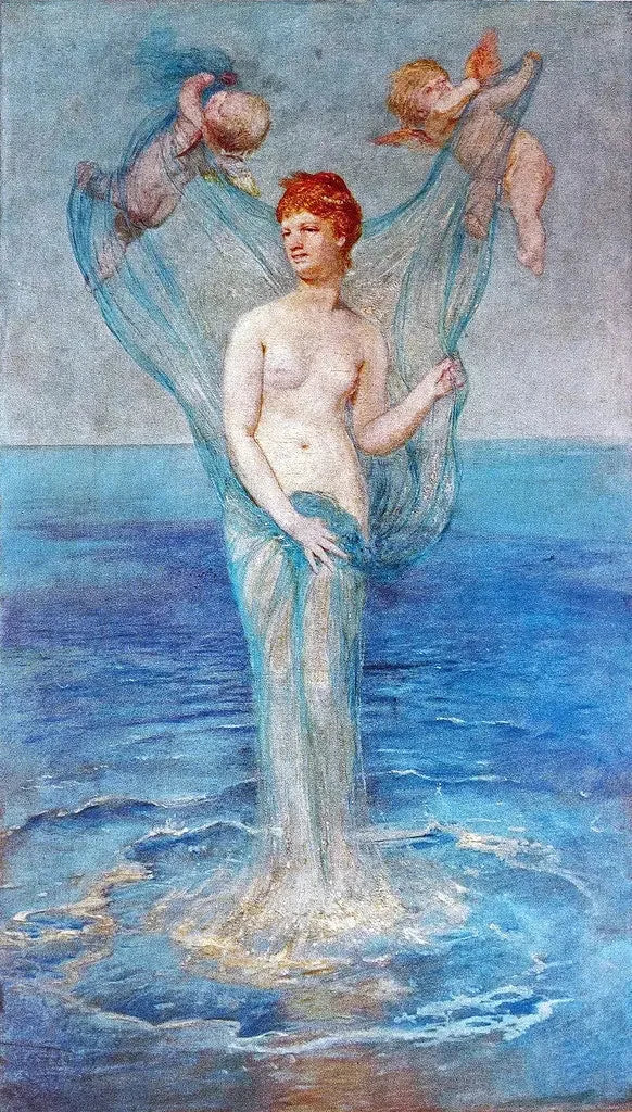 Vênus Anadyomene - Arnold Böcklin