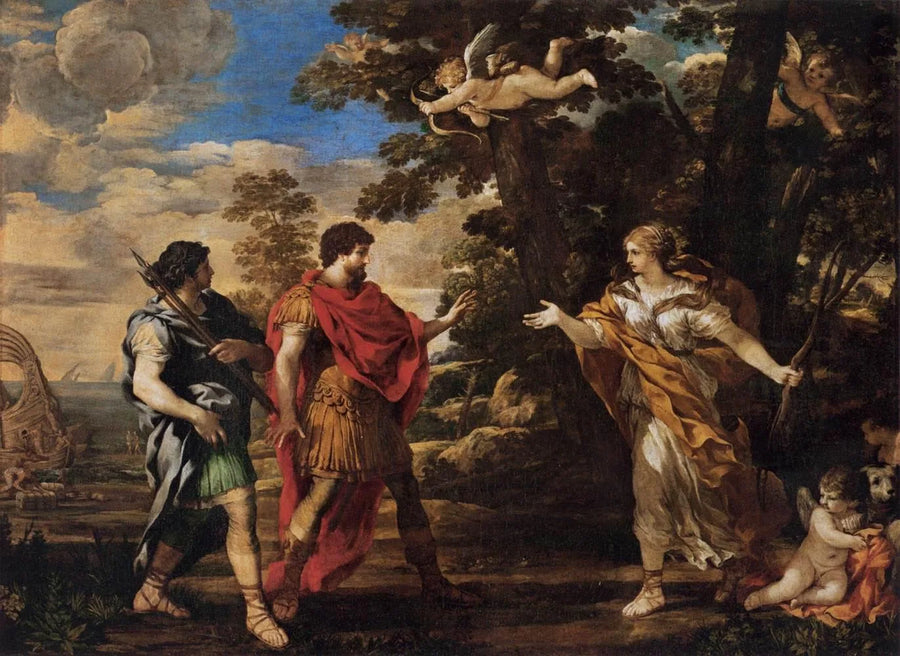 Vênus aparecendo para Eneias - Pietro da Cortona
