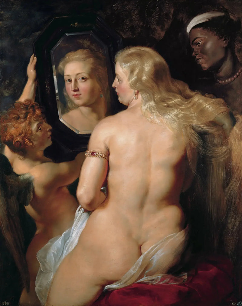 Vênus no espelho - Peter Paul Rubens