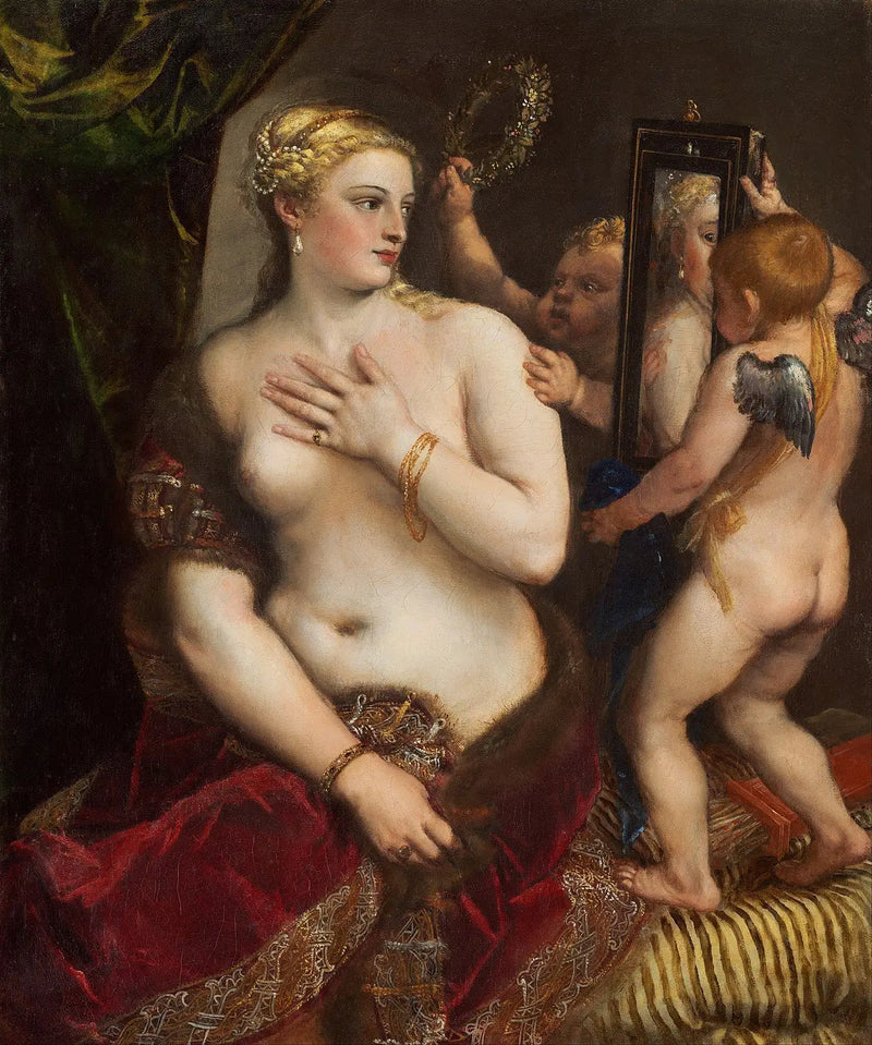 Vênus no espelho - Titian