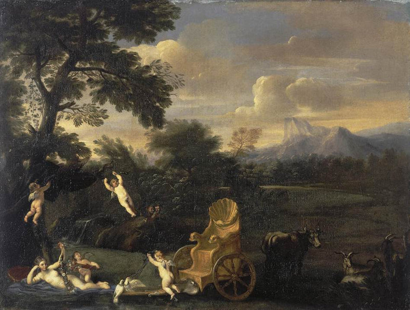 Vênus repousando - Andrea Sacchi