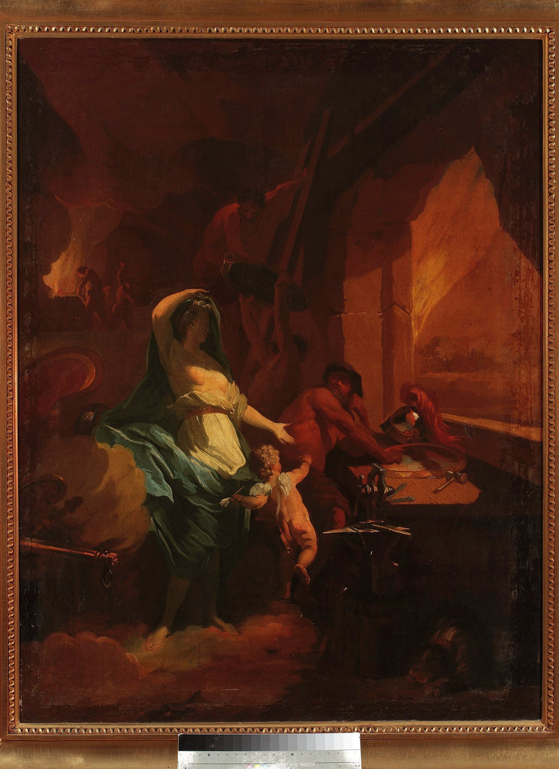Vênus na Forja de Vulcano - Jean-Baptiste Jouvenet