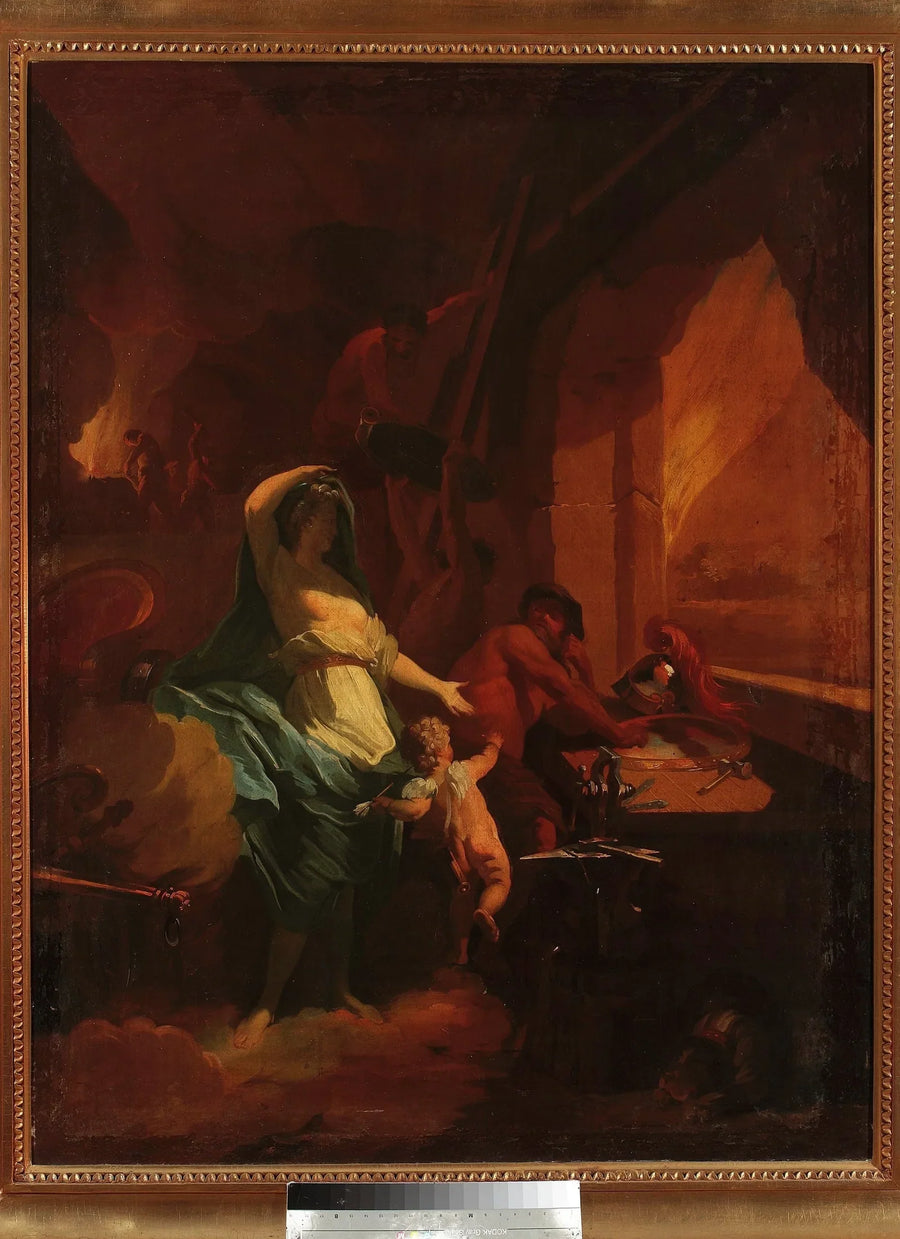 Vênus na Forja de Vulcano - Jean-Baptiste Jouvenet