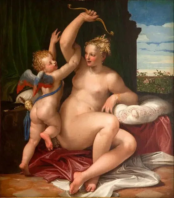 Vênus desarmando Cupido - Paul Véronèse