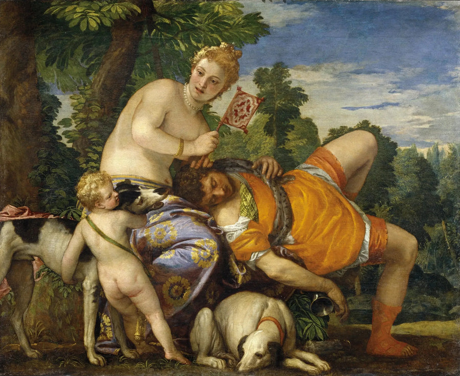 Vênus e Adônis - Paul Véronèse