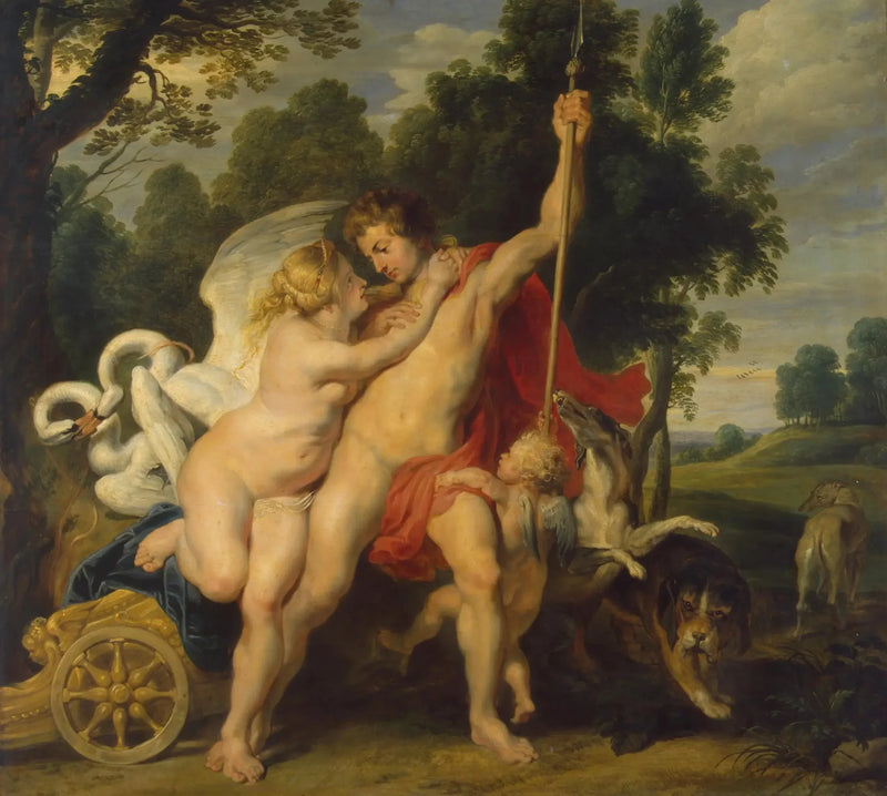 Vênus e Adônis - Peter Paul Rubens