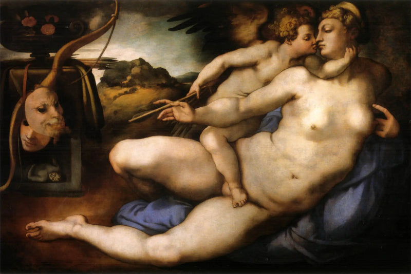 Vênus e Amor - Pontormo