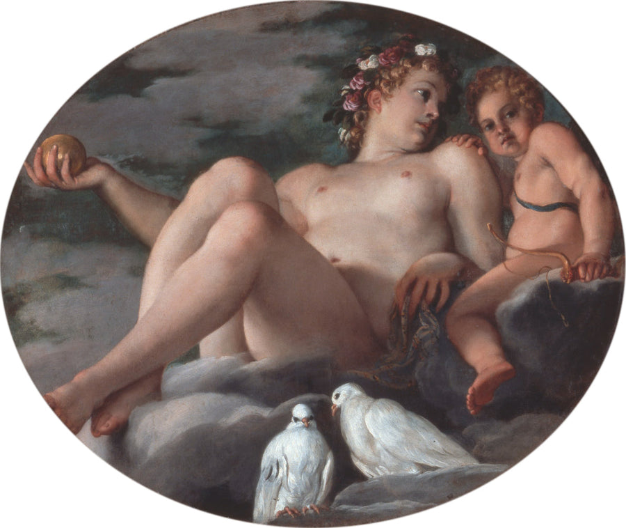 Vênus e Cupido - Annibale Carracci