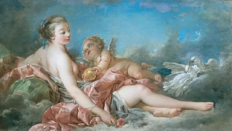 Vênus e Cupido - François Boucher